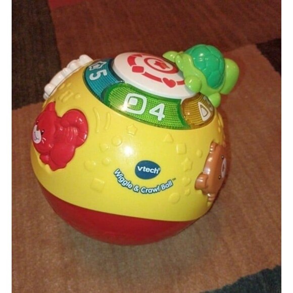 VTech Wiggle and Crawl Ball Toy - Picture 1 of 6